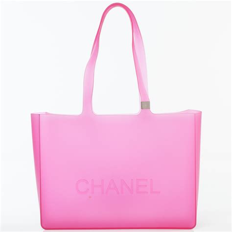 chanel jelly tote